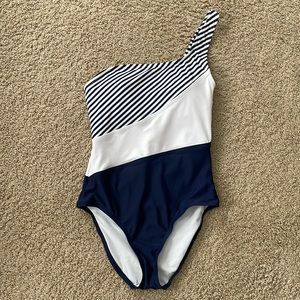 Kona Sol One Shoulder Swimsuit Size S